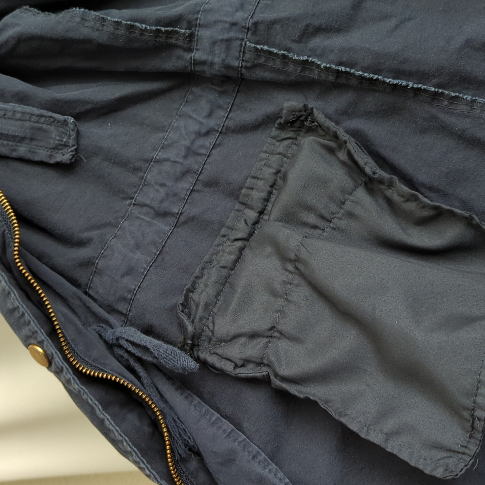 Navy Blue Utility Jacket - Picture 12 of 13